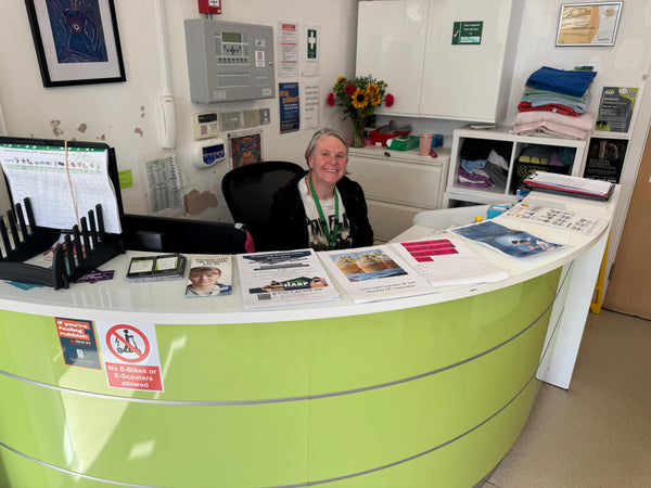 A hot shower, breakfast, and support